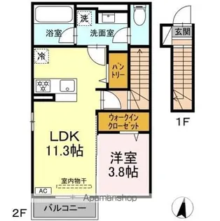 ベルファイン【2階】の間取り