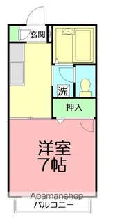エーデルハイム Ⅱ【2階】の間取り