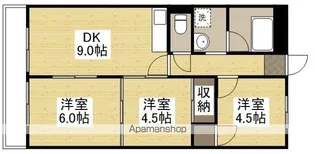 カウル十日市【107号室】の間取り