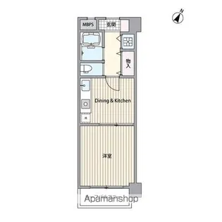 ライオンズマンション相模台第5【3階】の間取り