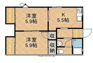 ソフィアSK A【2階】の間取り