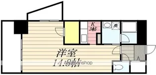 アルテノースタワー【901号室】の間取り