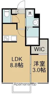 ANYRE高砂Ⅰ【105号室】の間取り