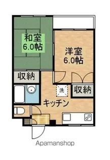 ベルフィオーレ盛岡【304号室】の間取り