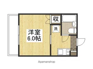 プレアール原尾島【105号室】の間取り