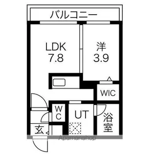 Cherisis南6条 (シェリシス南6条)【3階】の間取り