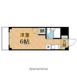 1Rの間取り画像