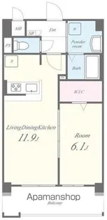 ALLIES MEADOW【2階】の間取り