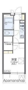 レオパレスキルシェンⅠ【3階】の間取り