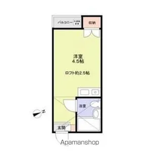 GAP桜丘【2階】の間取り