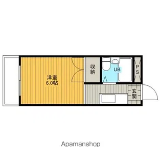 町田コーポ【102号室】の間取り