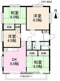 栄幸マンション【2階】の間取り