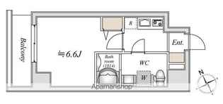 1Kの間取り画像