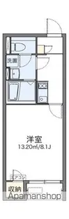 レオネクスト一枚沖【213号室】の間取り