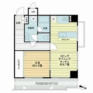 ライオンズマンション久留米第3【2階】の間取り