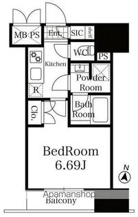 リージア上杉一丁目【2階】の間取り