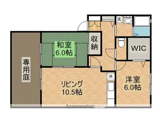 ア・ヴィータ A&S【2階】の間取り
