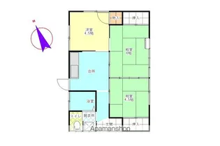山梨県甲斐市篠原【一戸建】の間取り