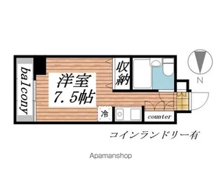 メゾン・ド・エトワール【611号室】の間取り