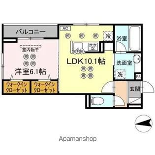 CasaPino【2階】の間取り