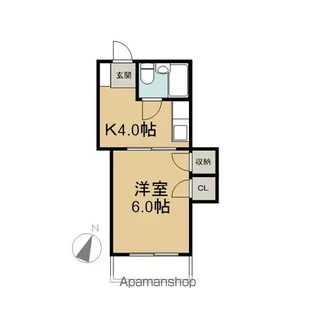 タカスハイツ【5階】の間取り