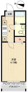 NーFLATS扇大橋【2階】の間取り