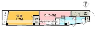 クオリア上街 鷹城館【2階】の間取り