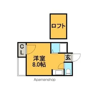 鵜飼パレス西戸崎【101号室】の間取り