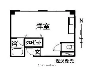 若松町ビル【4階】の間取り