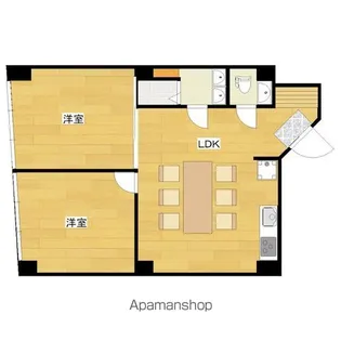 JJK BLDG【5階】の間取り