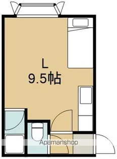 エルプラド本通【203号室】の間取り