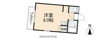 Sコート西宝町B棟【1階】の間取り