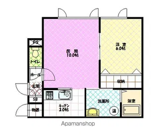 ビリーヴ【105号室】の間取り