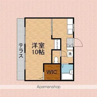 サマックス・シャローム【102号室】の間取り