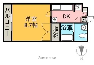 ジョイ・フォレスト【306号室】の間取り