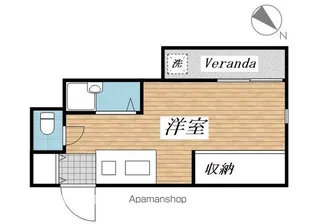 プレアール砂津【304号室】の間取り