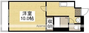 パルトネール東古松【3階】の間取り