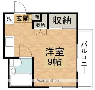 マンション米田【2階】の間取り