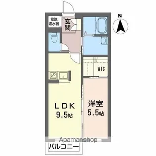 シャーメゾン不来方Ⅱ【1階】の間取り