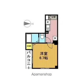 アクシーズグランデ常盤【3階】の間取り