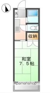 プレアール老松町Ⅱ【4階】の間取り