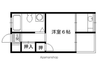 誠マンション【1階】の間取り