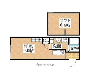 メゾン・ド・ルポ【1階】の間取り