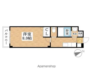 セレッソ瑞穂【3階】の間取り