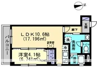 プレミール亀岡【3階】の間取り