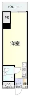 キャッスル野毛中央【3階】の間取り