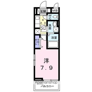 ブライト フューチャー【2階】の間取り
