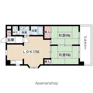 アルトーレ【2階】の間取り