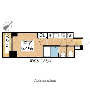 プレサンス広小路通今池【4階】の間取り