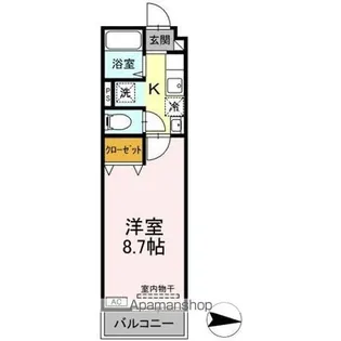 アインス水元【2階】の間取り
